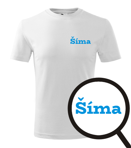 trička s potiskem Dětské tričko Šíma - novinka