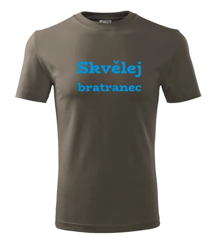 Army tričko Skvělej bratranec