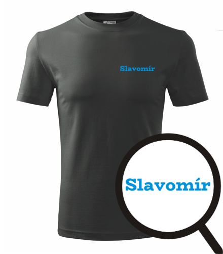 Grafitové tričko Slavomír