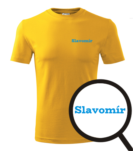 Žluté tričko Slavomír