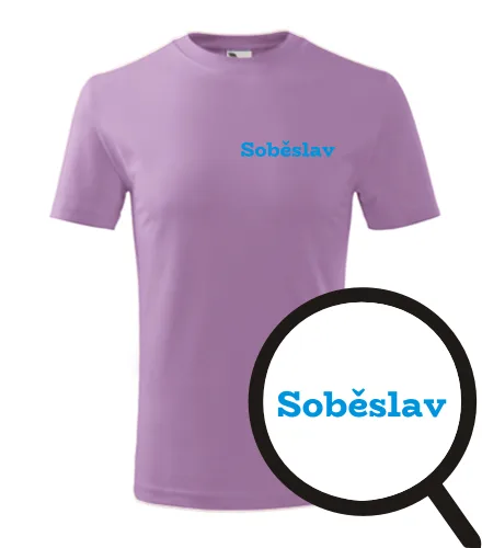 Fialové detské tričko Soběslav
