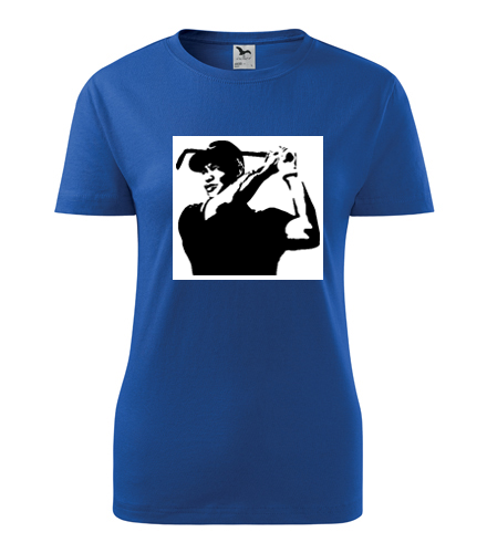 Modré dámské tričko Tiger Woods 2