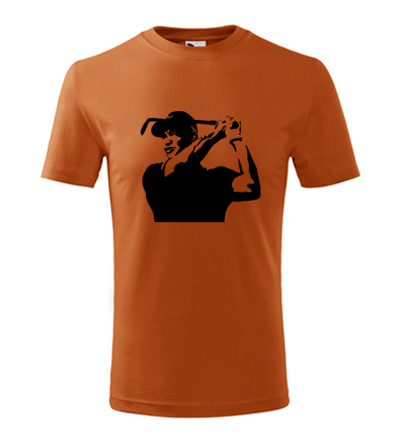 Oranžové dětské tričko Tiger Woods 2