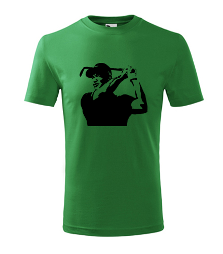 Zelené dětské tričko Tiger Woods 2