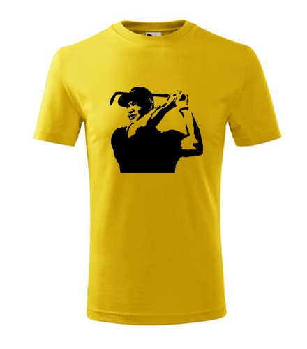 Žluté dětské tričko Tiger Woods 2