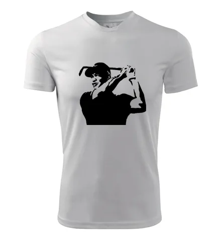 Bílé tričko Tiger Woods 2