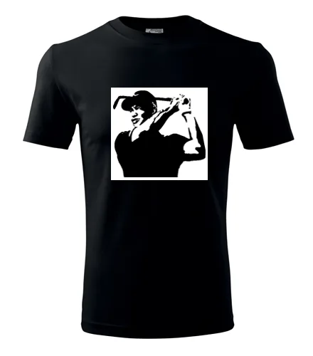 Černé tričko Tiger Woods 2