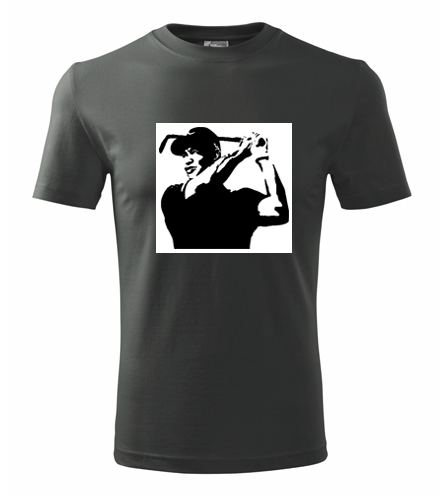 Grafitové tričko Tiger Woods 2