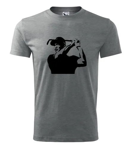 Šedé tričko Tiger Woods 2