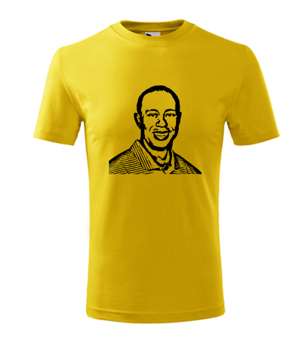 Žluté dětské tričko Tiger Woods