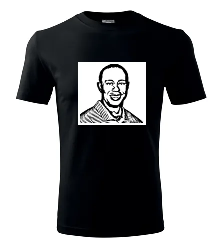 Černé tričko Tiger Woods