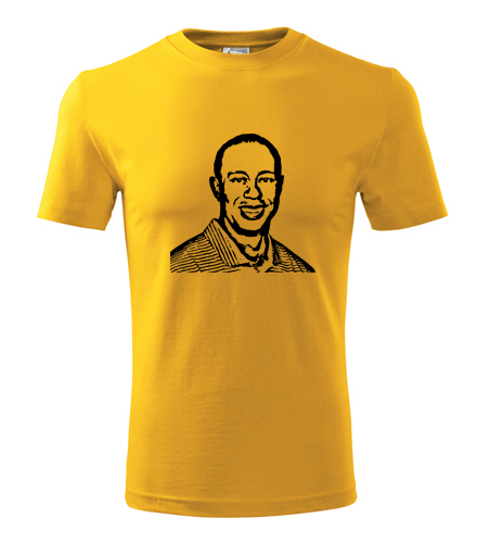 Žluté tričko Tiger Woods