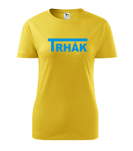 Žluté dámské tričko Trhák
