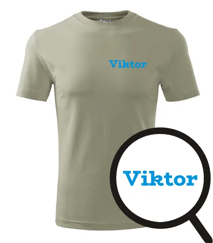 Khaki tričko Viktor