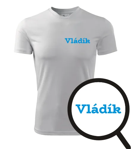 Bílé tričko Vládík