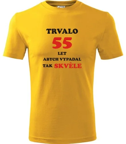 Žluté tričko trvalo 55 let