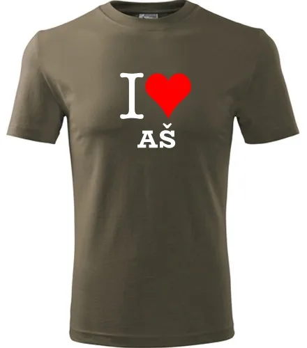 Army tričko I love Aš