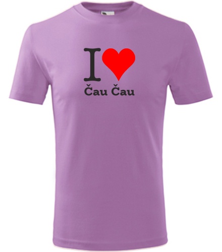 Dětské tričko I love Čau Čau