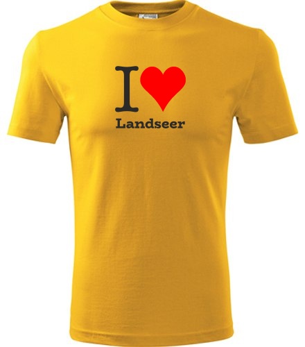 Tričko I love Landseer
