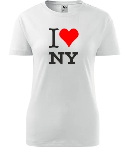 Dámské tričko I love NY