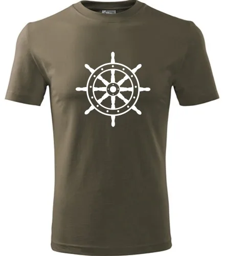 Army tričko s kormidelním kolem