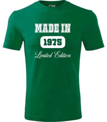 Zelené tričko Made in