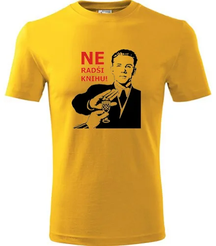 Žluté tričko Ne Radši knihu