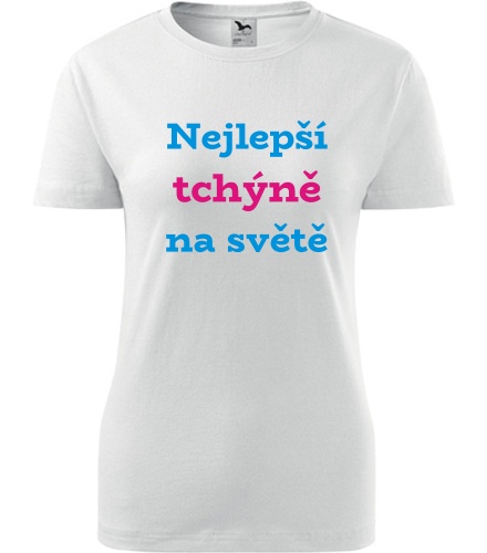 Tričko nejlepší tchýně na světě - Dárek pro ženy k narozeninám