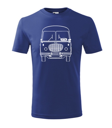 Modré dětské tričko s autobusem RTO dětské
