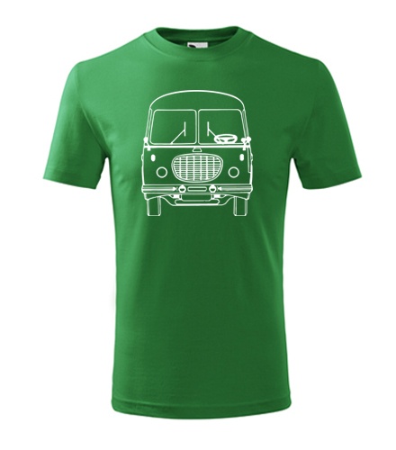Zelené dětské tričko s autobusem RTO dětské