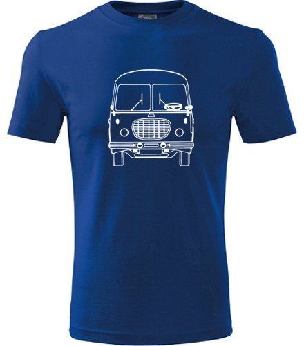 Modré tričko s autobusem RTO