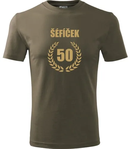 Army tričko šéfíček 50